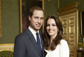 英国威廉王子准夫妻的订婚照正式公布