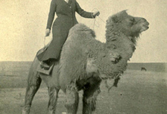 老照片：1913年美女老外的内蒙古之旅