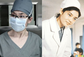 气质女人潘虹：30年前后医生扮相对比