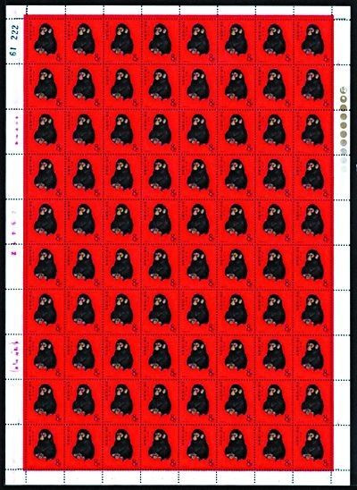 邮局老员工30年前被迫买96元猴票 如今价值千万（图）