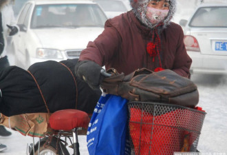 内蒙古呼伦贝尔出现-46.6℃极寒天气