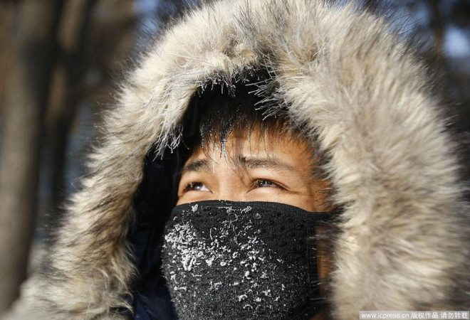 高清图集：内蒙古呼伦贝尔现-46.6℃极寒天气