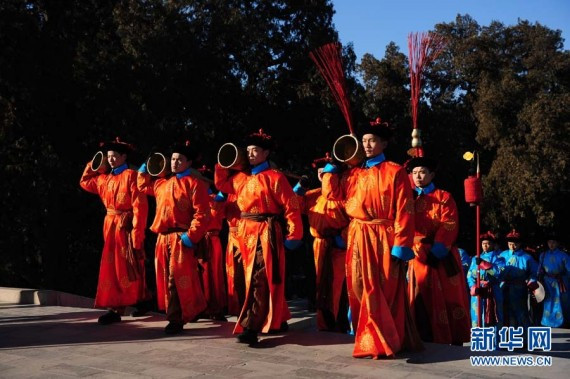 實拍︰北京天壇再現盛大的皇帝祭天場面(高清組圖)