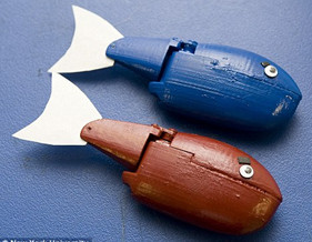 美国发明机器鱼 伪装“头鱼”助鱼群脱险(图)