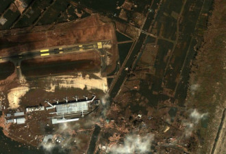 惊心！日本地震海啸前后卫星图片对比