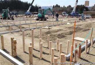 日本大地震后的赈灾简易住宅 简洁实用