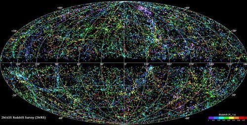 英国绘制最完整宇宙3D图 广度达3.8亿光年