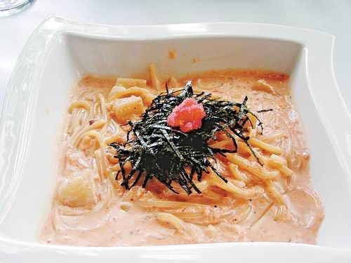 周杰伦店内美味意大利面