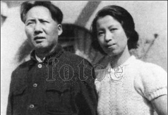 一组罕见毛泽东与江青的家庭生活照片