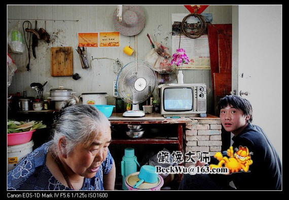 实拍：震后已整整三年 北川的老百姓还在住板房(高清组图)