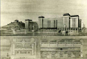 北京城之梦：1954年的城市规划图曝光