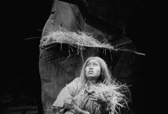 美国杂志拍摄的1946年《白毛女》剧照