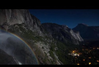 超罕见月光彩虹 全球仅3个地方看得到