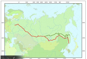 揭秘：世界最长铁路 9288公里横跨欧亚