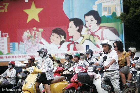 天堂太远，中国很近：中国庞大身影下痛苦挣扎的越南(图)
