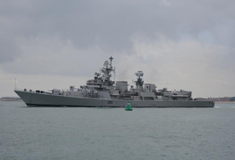 美海军军官在印度军舰上待五天 震惊了