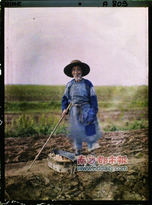 难得一见的百年前中国彩色照片 你绝对没见过(组图)