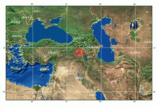 土耳其东部发生里氏7.3级地震