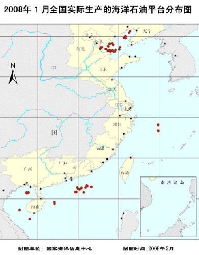 南海油井达千余口 中国掌握着南中国海最大的油田(组图)