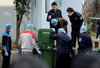 合肥小区碎尸案 狼狗发现垃圾桶有人手