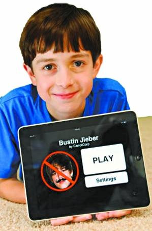 12岁少年成史上最小软件工程师 为苹果编写游戏(图)