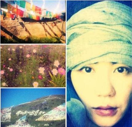 曝王菲印度装销魂照 网友赞三姐仙风道骨(组图)