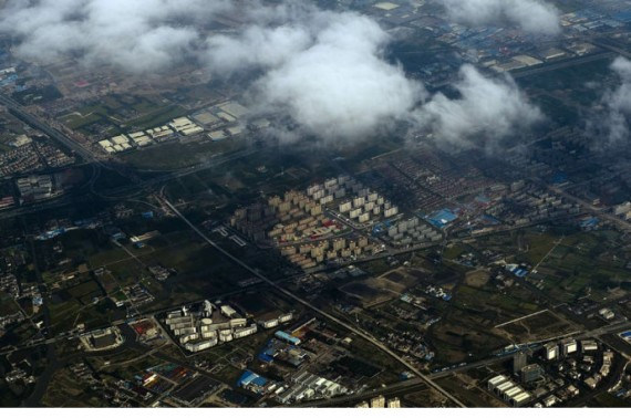 外国人眼中的中国：国境线两边 景色大不同(航拍多图)
