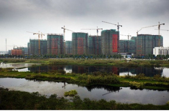 外国人眼中的中国：国境线两边 景色大不同(航拍多图)