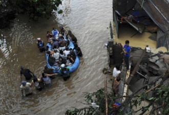 组图：热带风暴袭菲律宾致440人死亡