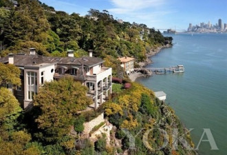 奢华：旧金山无敌海景亿元豪宅出售