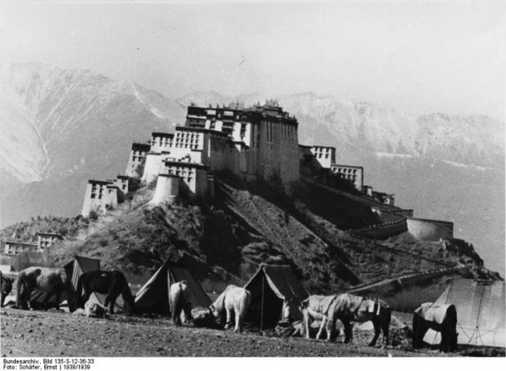 来自德国联邦档案馆的影像:1938年的西藏(高清组图)