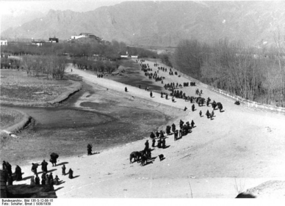 来自德国联邦档案馆的影像:1938年的西藏(高清组图)