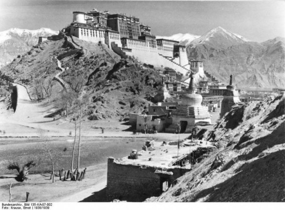 来自德国联邦档案馆的影像:1938年的西藏(高清组图)