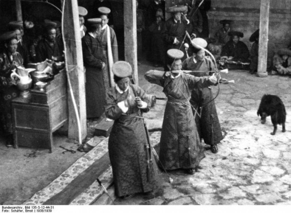 来自德国联邦档案馆的影像:1938年的西藏(高清组图)