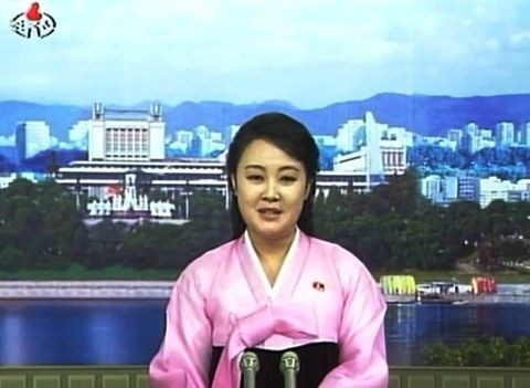 朝鲜新任年轻女主播