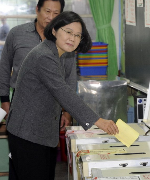 台湾地区领导人与“立委”选举投票（高清图）