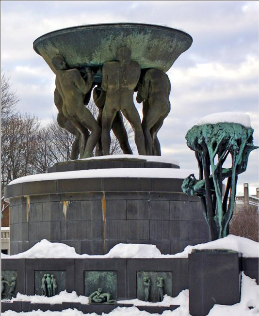 世界最大雕塑公园: 挪威"人生公园"里的"性文化"(组图)