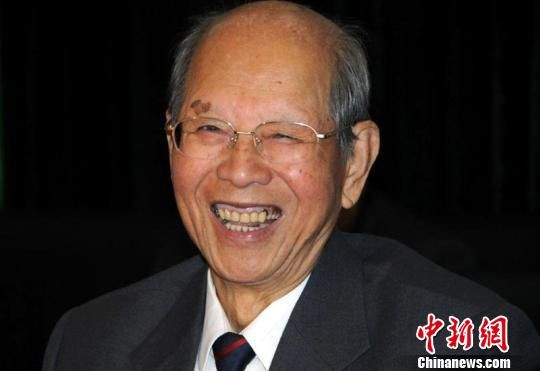 著名加速器物理学家谢家麟院士。孙自法 摄