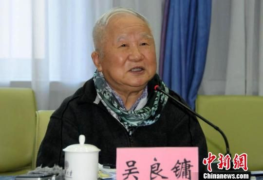 著名建筑与城乡规划学家吴良镛院士。孙自法 摄