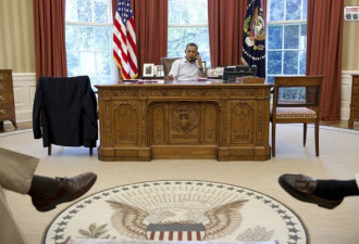 白宫私摄影记录 奥巴马的工作和生活