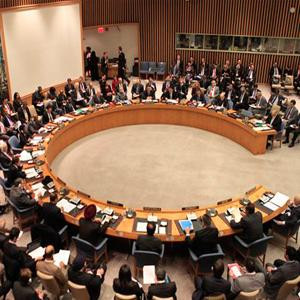 联合国安理会会议现场(资料照片)