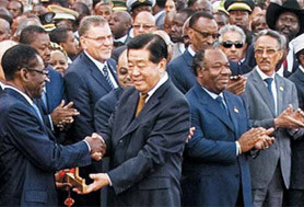 韩媒：中国饥渴非洲能源 援助增30%