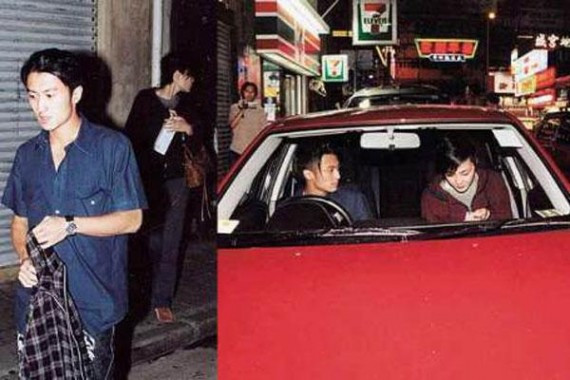 谢霆锋、王菲缠绵照突曝光 家中激吻遭偷拍(组图)