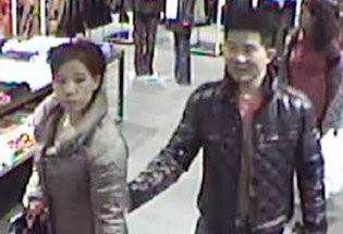 两华裔男女商场盗物 警方吁提供线索
