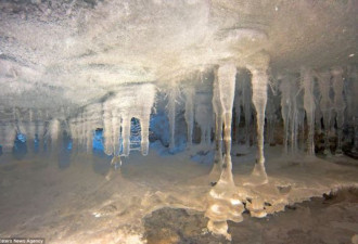 摄影师拍到冰河下美妙绝伦奇异世界