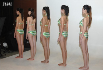 图：中国超模大赛 北京区佳丽泳装秀
