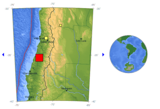 智利发生7.2 级地震 震源深度30公里