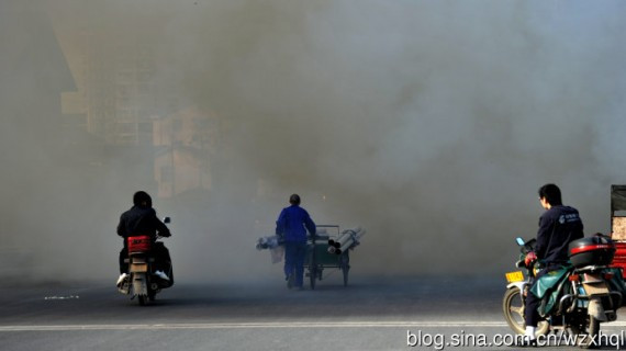 网友实拍：中国城市里的“狼烟” 如此场景实在可怕(组图)