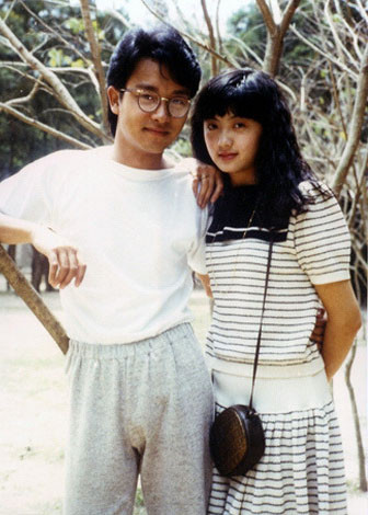 张国荣与初恋女友亲密照曝光 女方曾为其自杀(组图)