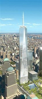 世贸中心一号楼建到100层 将成纽约最高建筑